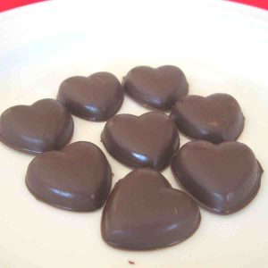Allergy Free Chocolate Candy on a plate