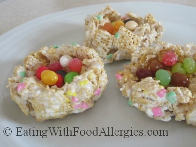 Allergy Free Cereal Bar Birds Nests