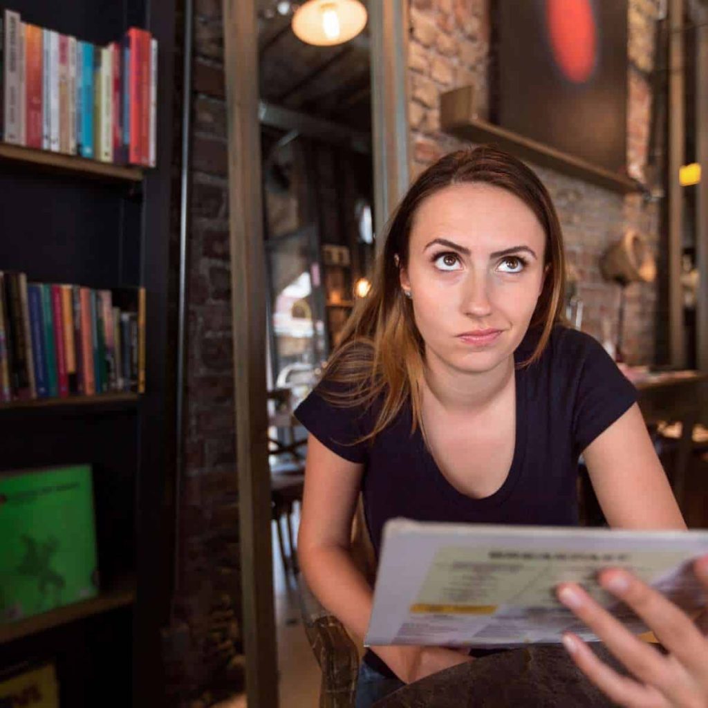 eating out with food allergies