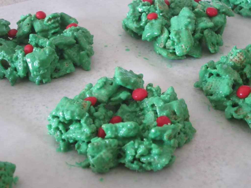 Corn Flake Wreaths