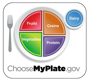 MyPlate meal planning template