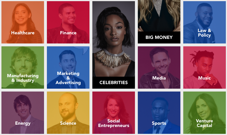 Forbes 30 under 30, 2018